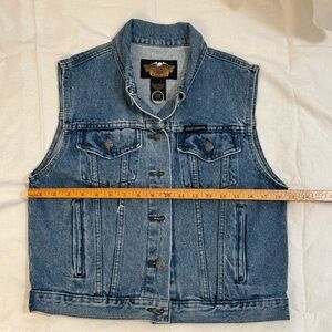 Harley-Davidson Blue Denim Vest
